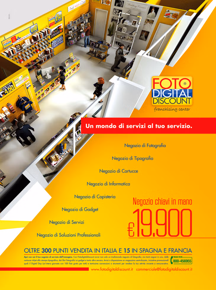 Fotodigitaldiscount / Franchising Fotografia Fotodigitaldiscount / Franchising Fotografia